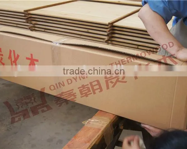 Difficult Deformation Thermowood Wall Panels photo-4