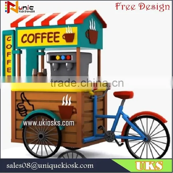 Cheap Mobile Fast Food Carts for Display /fast Food Counter for Design. photo-2