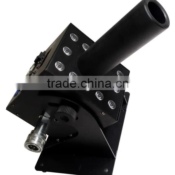 NewComer 300W Pro Stage Special Effect Multi-anlge DMX512 LED CO2 Jet Cannon Blaster 12pcsx3W RGB 3IN1 LED Fogger Machine photo-2