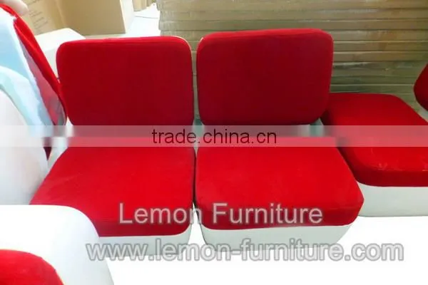 Trade Assurance Foshan Fiberglass Furniture/fibergalss Table and Chairs