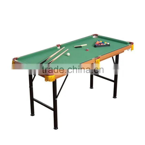 HomCom With Cues and Balls Folding Miniature Billiards Portable Pool Table for Sale