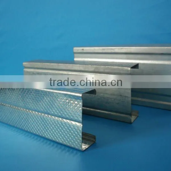Good Sell Building Material / Light Weight Steel Profile /metal Stud Track Channel With Factory Price. photo-6