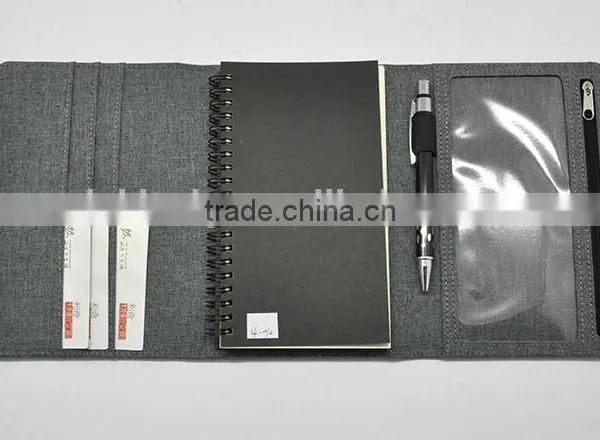 A5 String Closure Luxury Spiral Notebook Custom photo-3