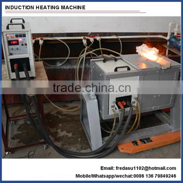 Induction Copper Melting Furnace With Crucible photo-2