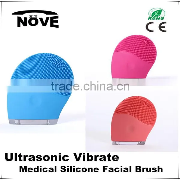 Home Use Silicone Facial Brush Facial Massager Kit Beauty Care Items