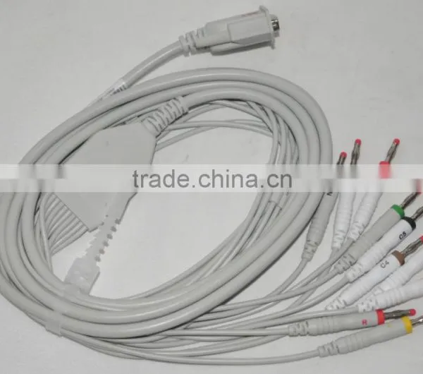 CE ISO Mark 12 Lead Resting PC Base ECG System With Diagnostic Cardiology With PC Software photo-5