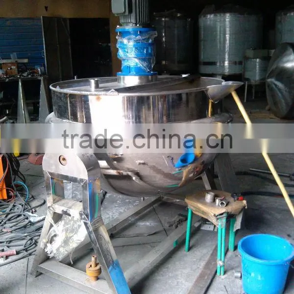 Steam Jacketed Kettle Tilting Jacketed Kettle