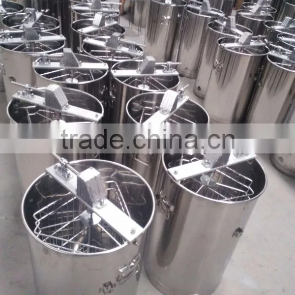 3 Frames Honey Centrifuge Electric Motor Honey Extractor photo-3