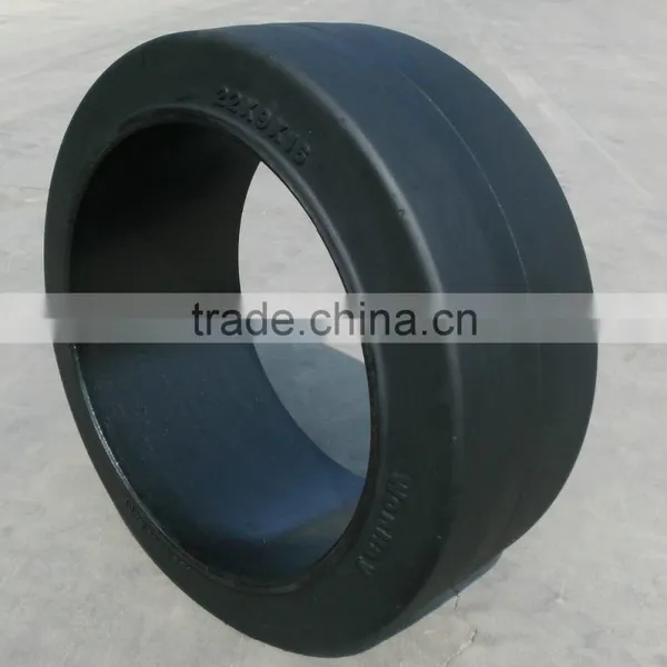 12*5*8 Low Speed Press on Tires Solid Rubber Wheels for Trailers photo-4