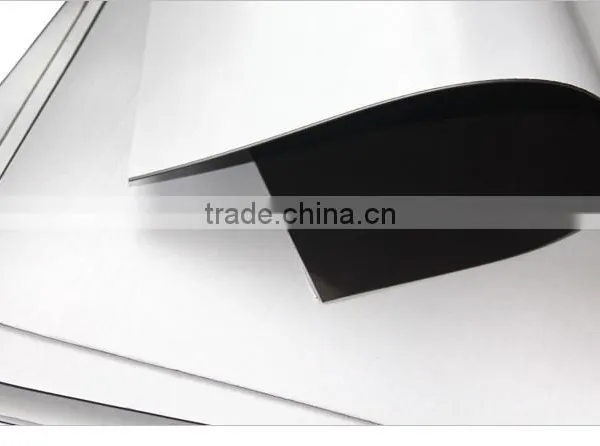 A4 Size 1mm Thick Self-adhesive Fridge Magnets Material Strong Magnetic Sheet Rubber Magnet Board photo-4