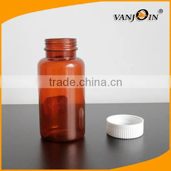 7 oz Amber Pharmacy Vials Pill Bottle Plastic Prescription photo-4