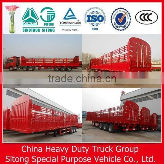 Stake Type Truck Semi Trailer Manufacturers China Gooseneck Horse Trailer photo-6