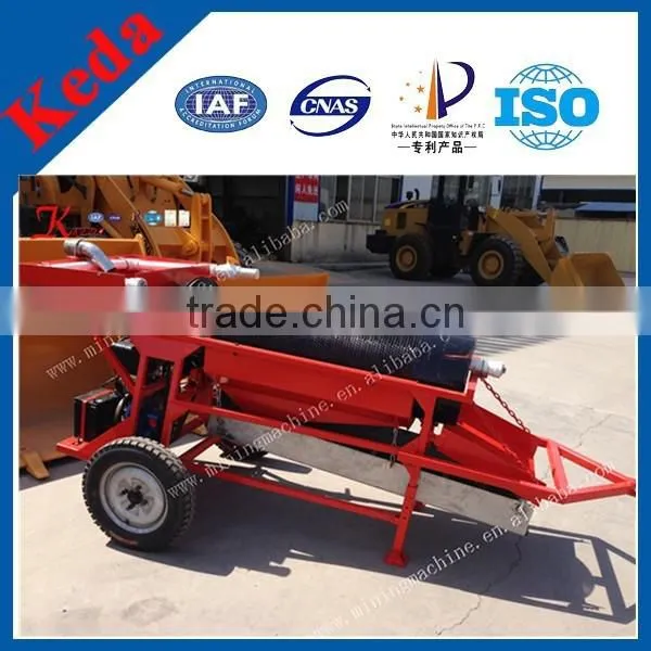 Small Portable Mobile Gold Trommel photo-3