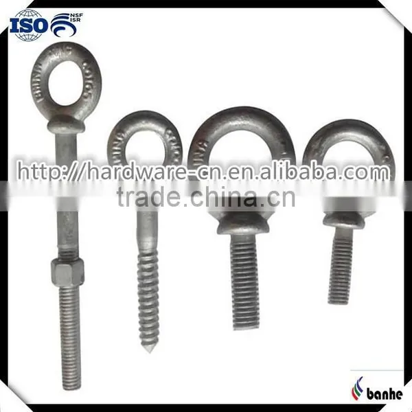 Marine Hardware Fasteners Lifting Eye Bolt