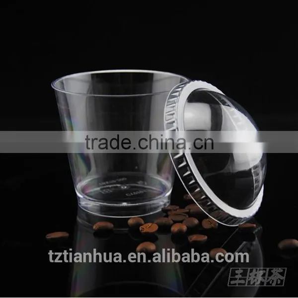China Manufactory Provide PS Material Blister Process Disposable Plastic Ice Cream Cup Lids photo-3