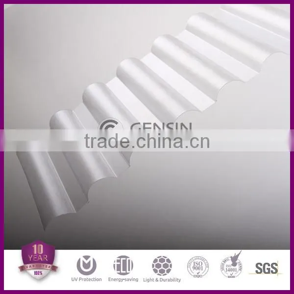 UV Protection Frosted Polycarbonate Profile Sheet/ Cheap Polycarbonate Sheet photo-2