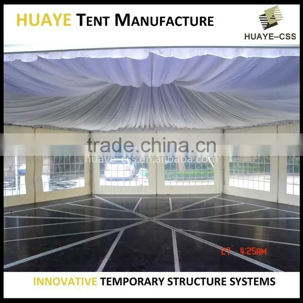 Excellent Hexagon Aluminium Frame Structure Tent With High Peak Roof photo-4