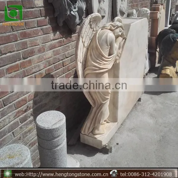 Yellow Marble Monument In Stock photo-2