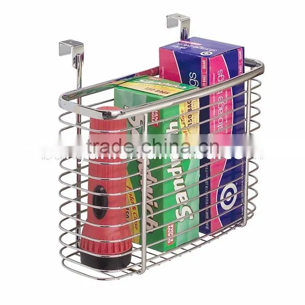 Wholesale Iron Wire Over Cabinet Door Kitchen Storage Basket photo-3