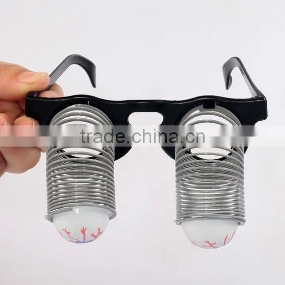 Halloween Party Novelty Toy Funny Glasses Horror Shock Pop Eyes photo-2