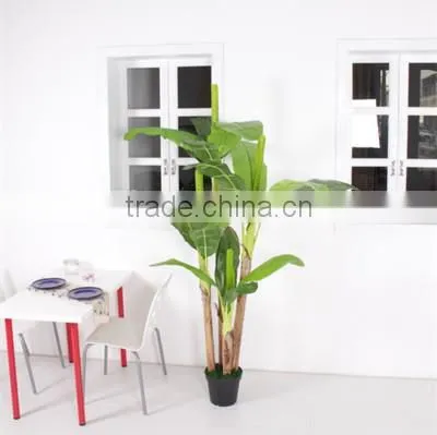 SJ030120 Indoor Decoration Foliage Tree/Plastic Plantain Tree/fake Banana Tree photo-6