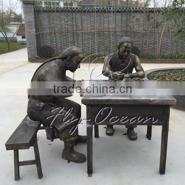 FO-FS06 Fiberglass Man Sculpture photo-6