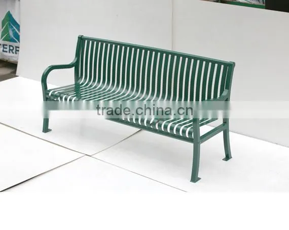 Outdoor Park Wrought Iron Benches photo-5