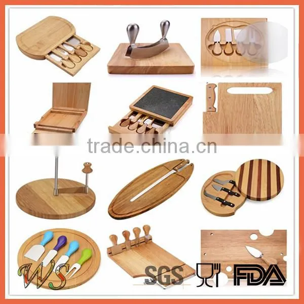 Eco Oak Wood Cheese Knife Tool Set photo-2