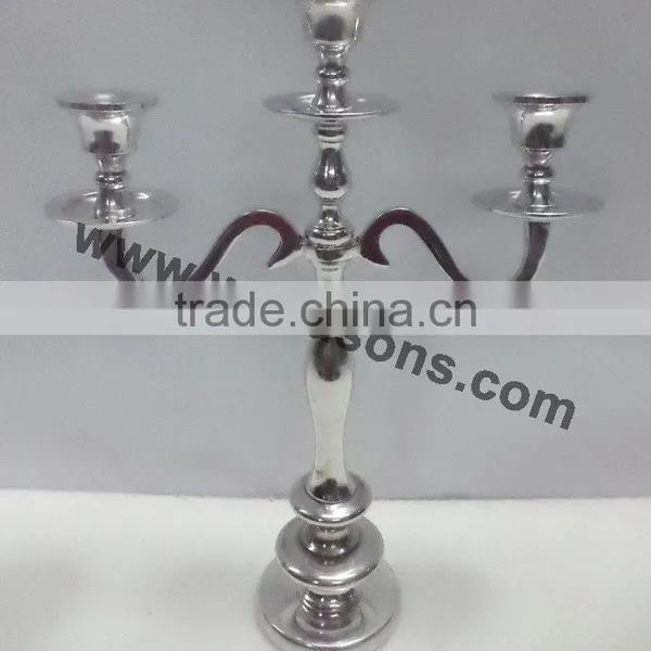 Wedding Candelabra in Silver Finish photo-5