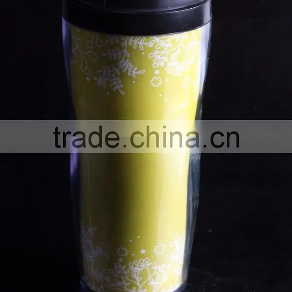 Wholesale 12oz Plastic Insulated Thermos Travel Mug photo-6