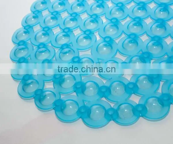 Non Toxic Leaf Texture Funny Tub Pvc Kids Plastic Bath Mats photo-6