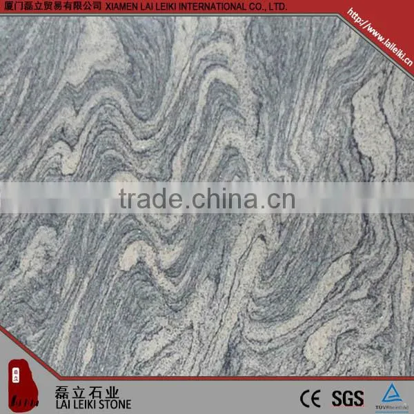 Prefab Various Shape China Juparana Polished Granite Bathroom Countertop photo-2