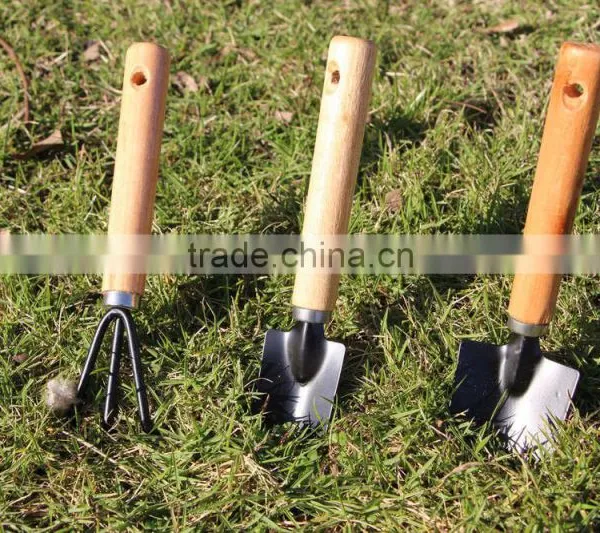 3 Pcs Competitive Price High Quality Steel Kids Garden Hand Tool Set photo-4