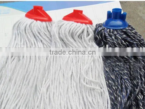 Cotton Wet Mop Head With Plastic Socket