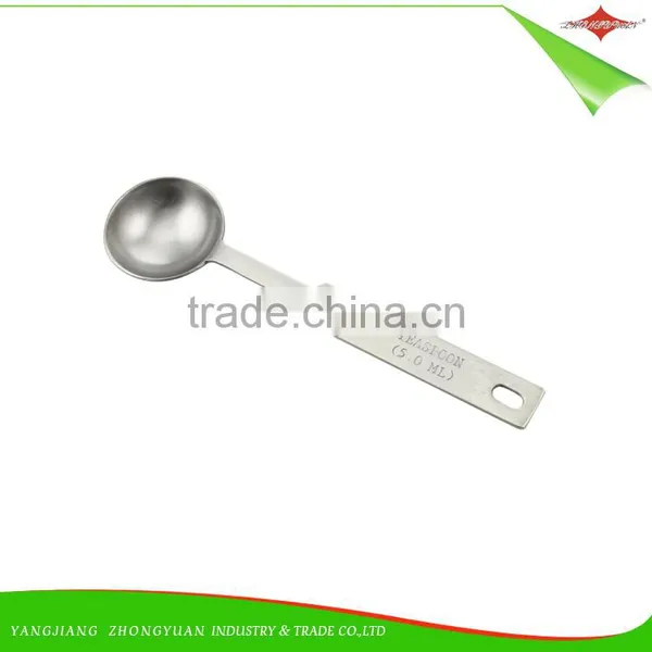 ZY-L2004 Wholesale High Quality 4pcs Stainless Steel Measuring Spoon Set for Cooking Tools photo-6