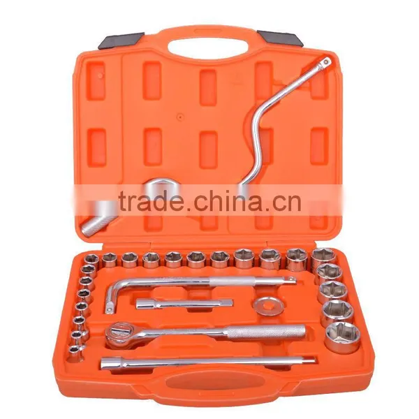 AK-9761 28PCS 1 /2"Hand Socket Wrench Tool Set photo-2