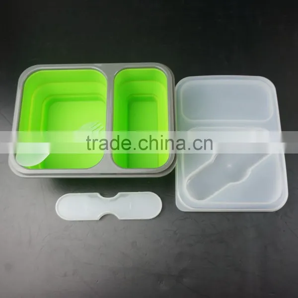 16129 Collapsible Silicone Kids Food Storage Box photo-5