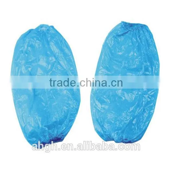 White Plastic Oversleeves/disposable pe Sleeve Cover,Cheap Disposable Waterproof PE Sleeve Cover photo-5