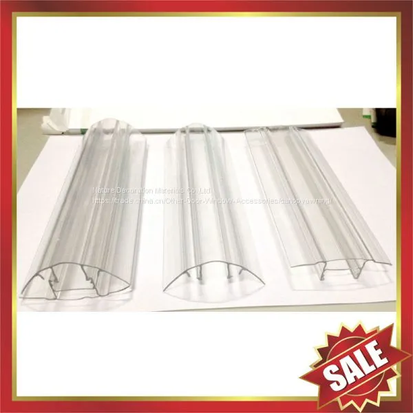 Polycarbonate Buckle,polycarbonate Snap,polycarbonate Connector,nice Profile for pc Hollow Sheet photo-2