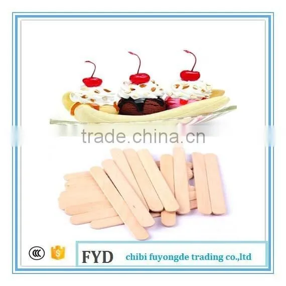 High Quality Eco- Friendly Custom Bamboo Popsicle Stick