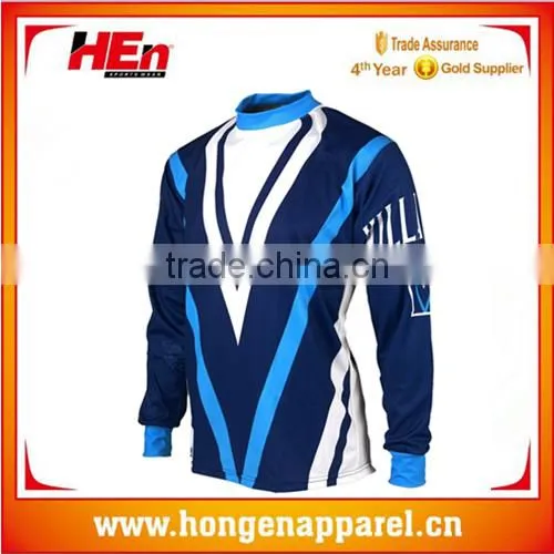 HongEn Apparel Custom Specialized Mountain Bike Jersey Custom American Captain Cycle Jersey