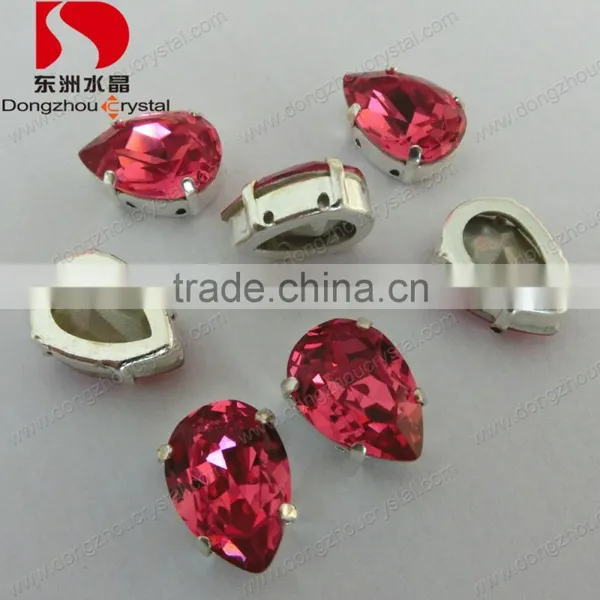 Teardrop Sew on Crystal Fancy Stones for Wedding Dress photo-2
