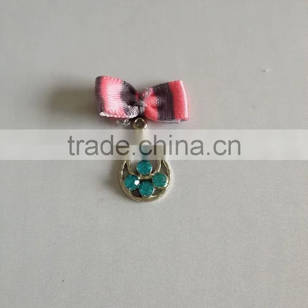Women Jewelry Scarf Charms Wholesale,metal Bag Accessories With Crystals photo-5