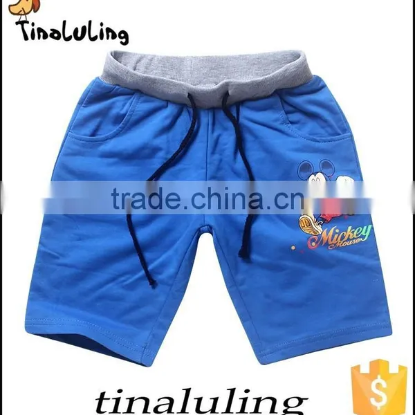 Tinaluling Wholesale Factory Shorts Boys Black Mickey Pants photo-3