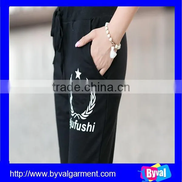 Womens Causal High Quality Summer Short Pants Printed Yoga Pants 2015 photo-2