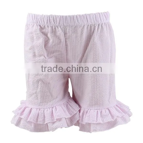 2017 Icing Ruffle Shorts Double Ruffle Shorts Cheap China Wholesale Kids Clothing photo-6