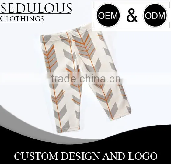 Fashionable Baby Pants Leggings With Customized Design Print photo-4