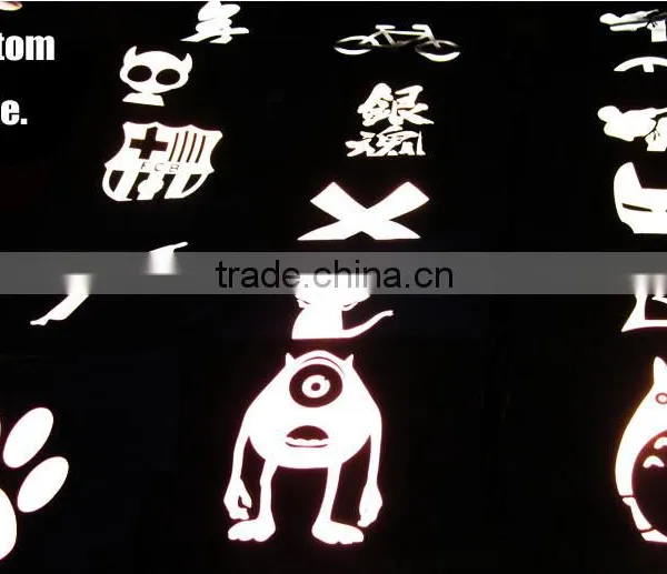 OEM Small MOQ Custom Iron on Transfer Reflective Pattern photo-4