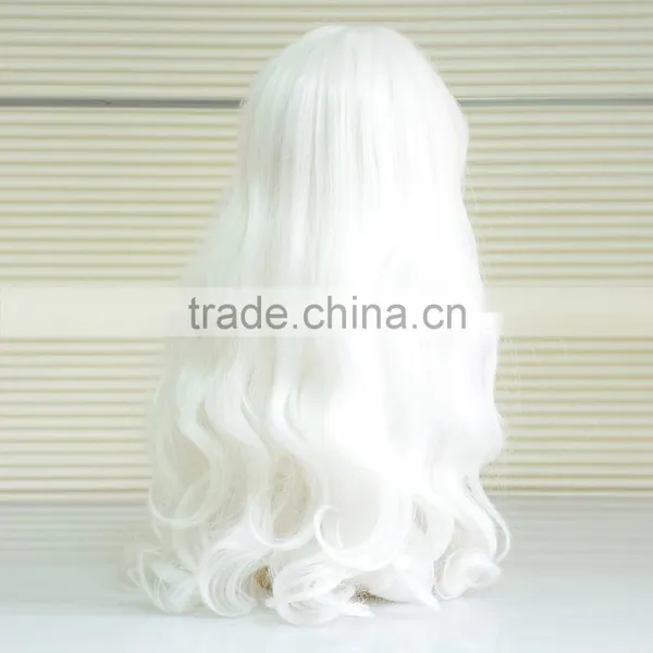 2016 New Arrival Super Beauty Synthetic White Wig photo-3