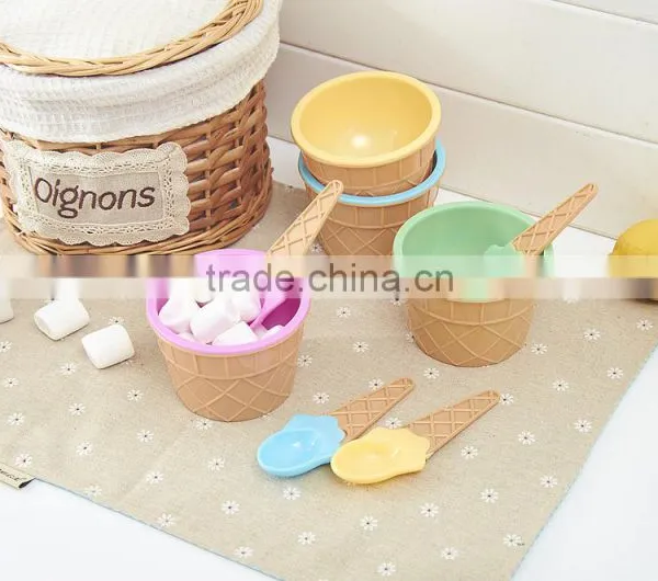 Cup Type and ps Material Ice Cream Cup photo-3